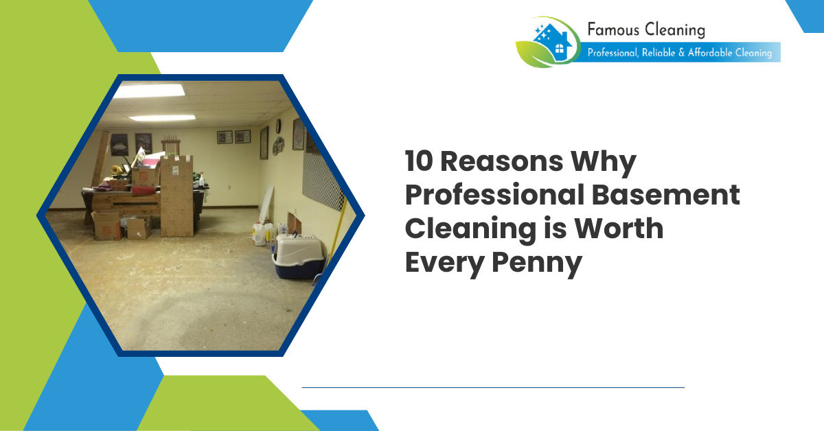 10 Reasons Why Professional Basement Cleaning is Worth Every Penny